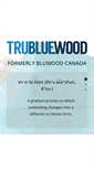 Mobile Screenshot of bluwoodcanada.com
